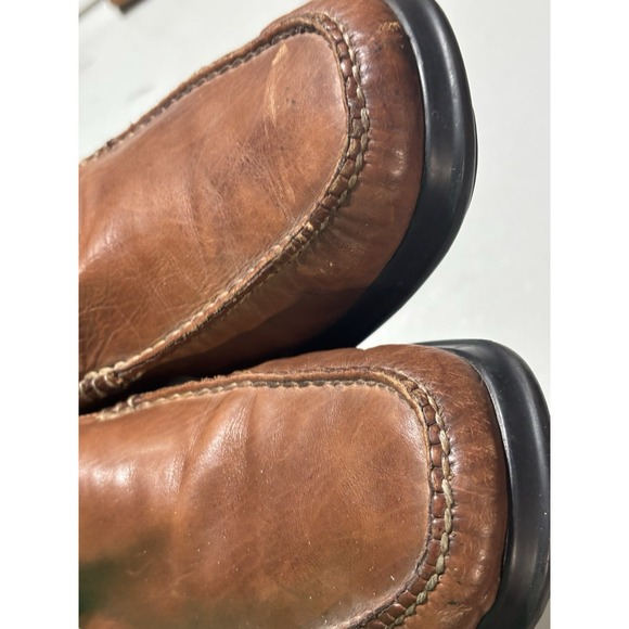 Cole Haan Air Mens Shoes Dempsey Tan Leather Dress Casual Driving Loafers  12M 45